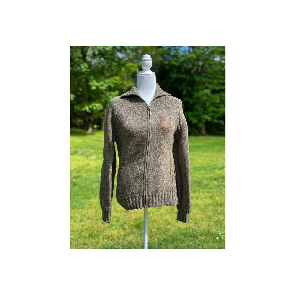 Vintage Men’s Diesel Zip-Up Sweater, 100% Wool
